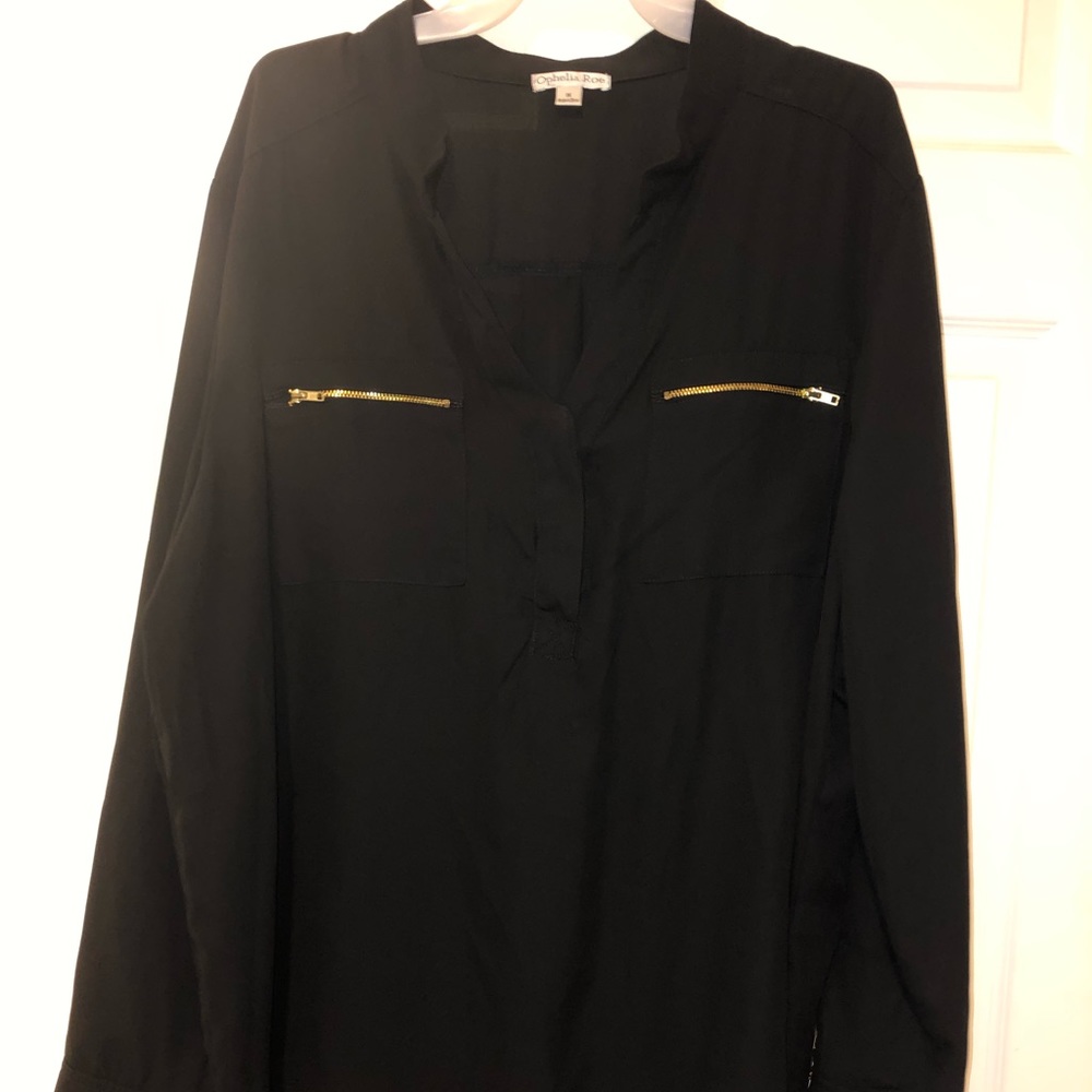 Black Long Sleeve Blouse